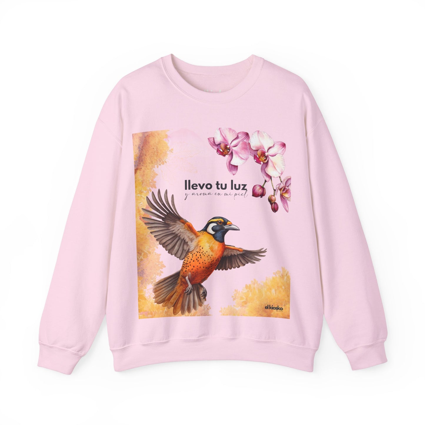 Llevo Tu Luz y Aroma en Mi Piel Crewneck Sweater