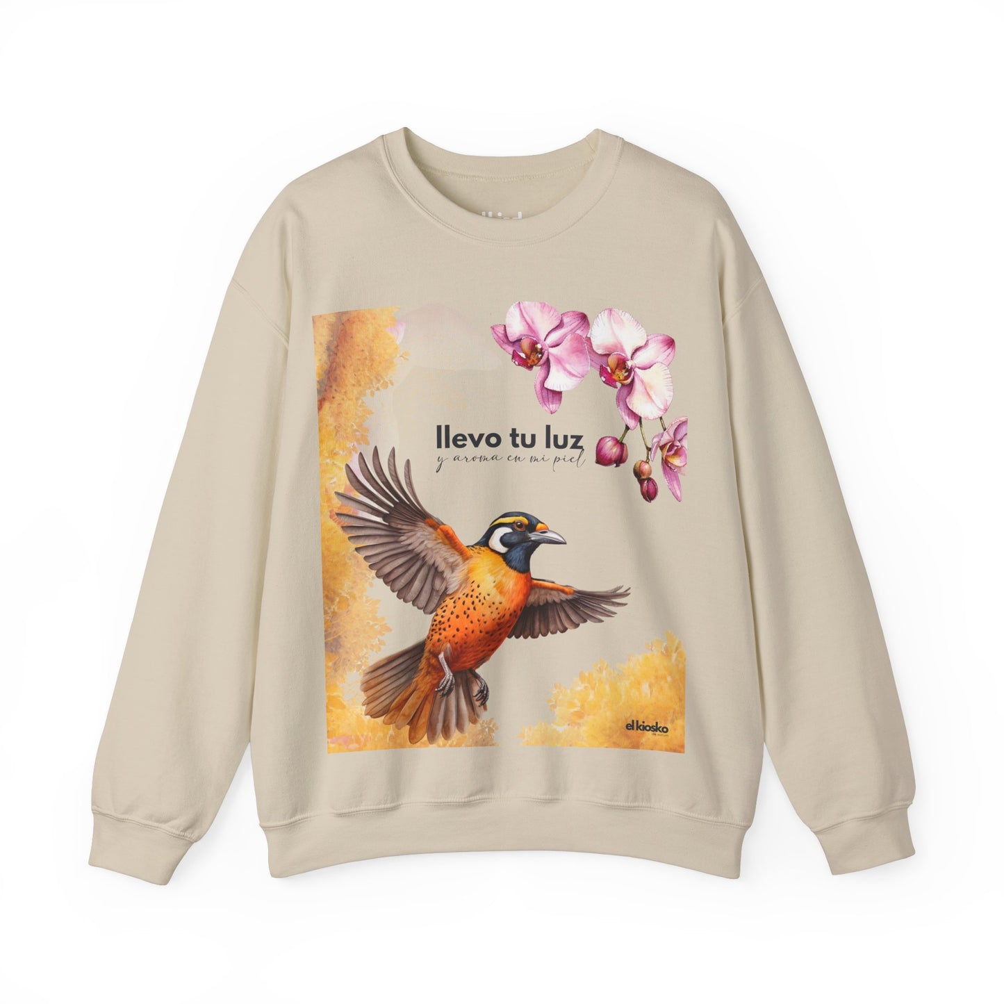 Llevo Tu Luz y Aroma en Mi Piel Crewneck Sweater