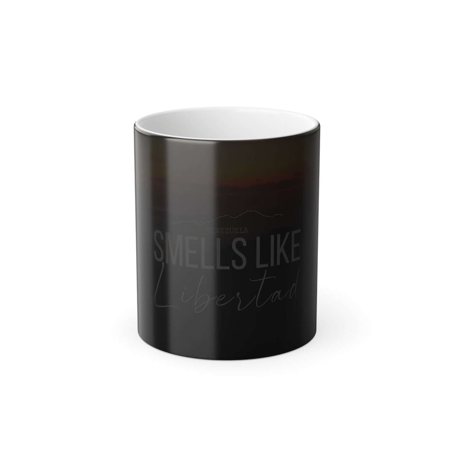 Taza Mágica Venezuela Amanece – Edición Smells Like Libertad