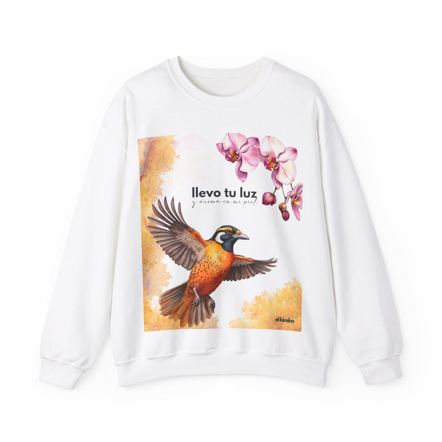 Llevo Tu Luz y Aroma en Mi Piel Crewneck Sweater