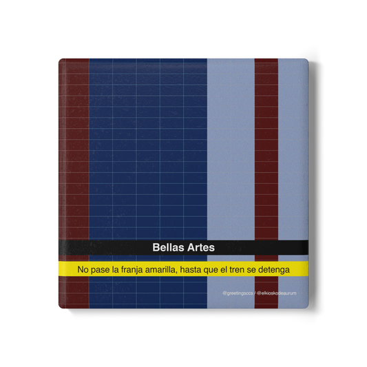 Mini Baldosas Icónicas de el Metro de Caracas