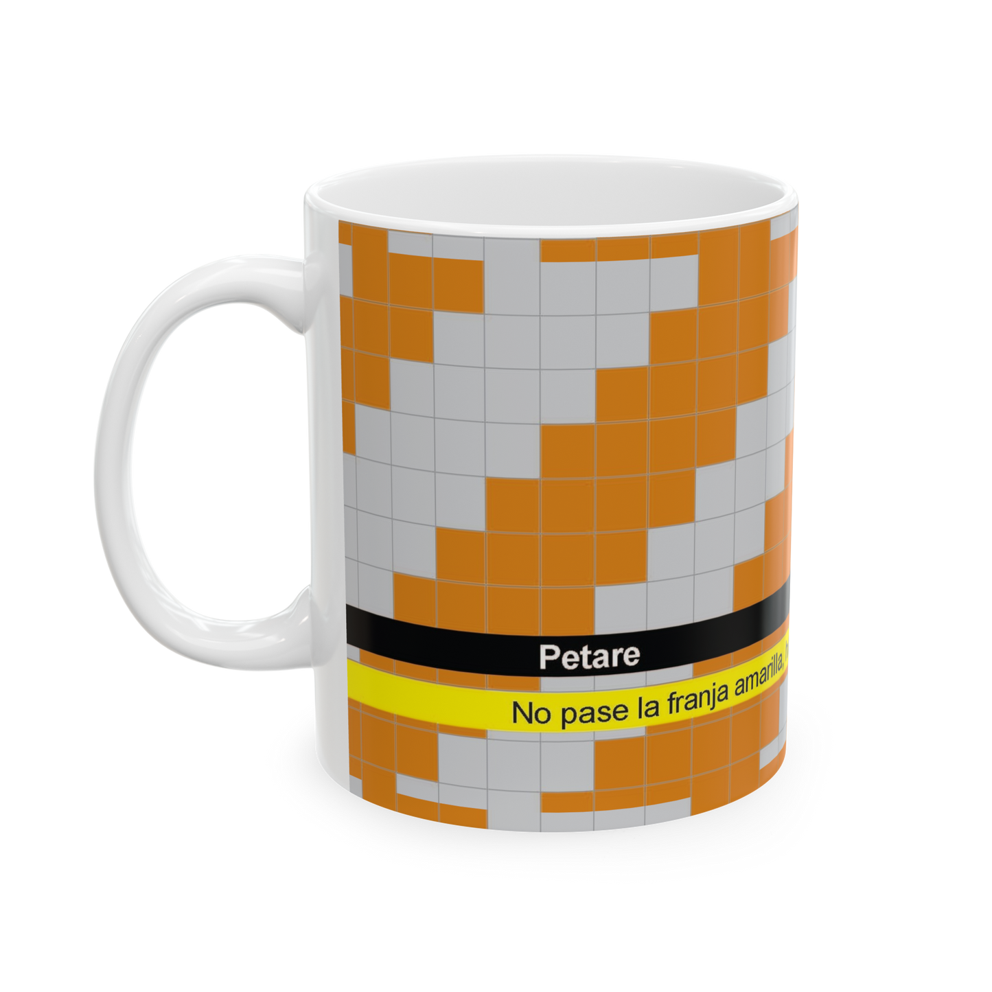 Taza de Cerámica Premium Estaciónes Metro de Caracas