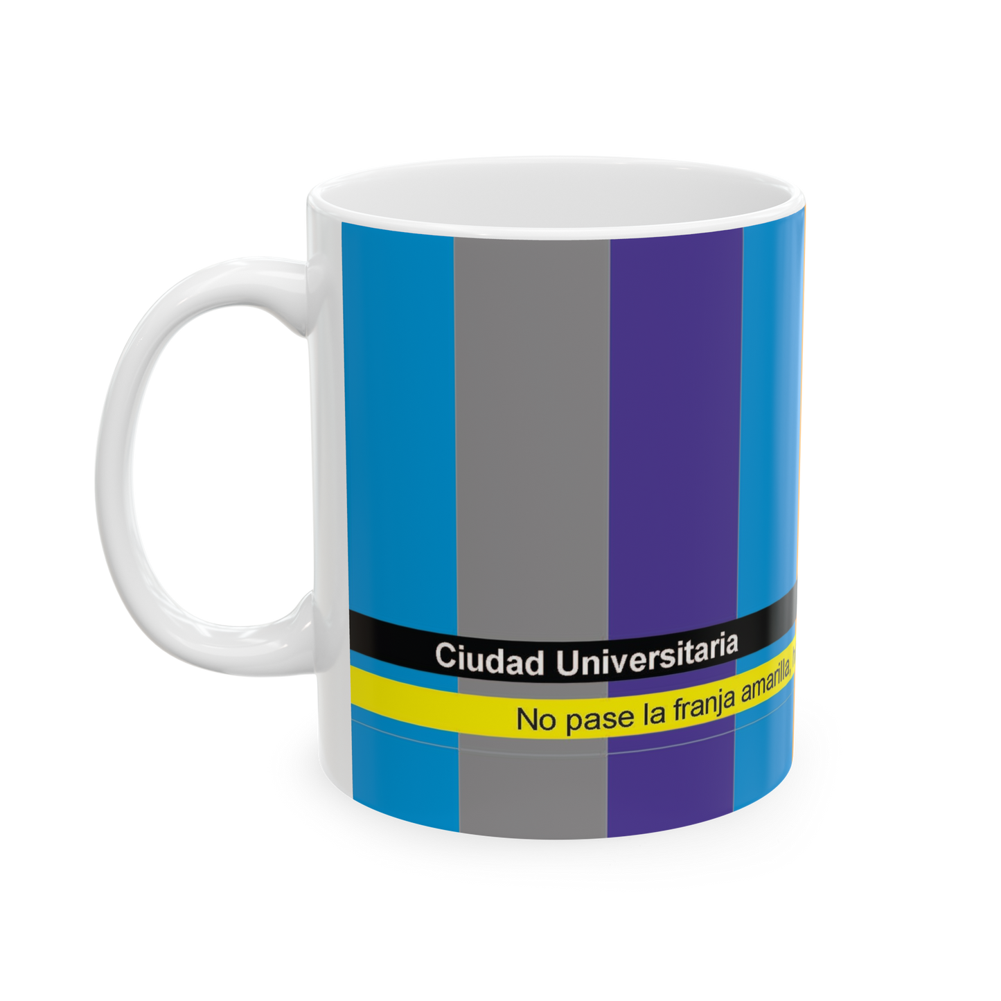 Taza de Cerámica Premium Estaciónes Metro de Caracas