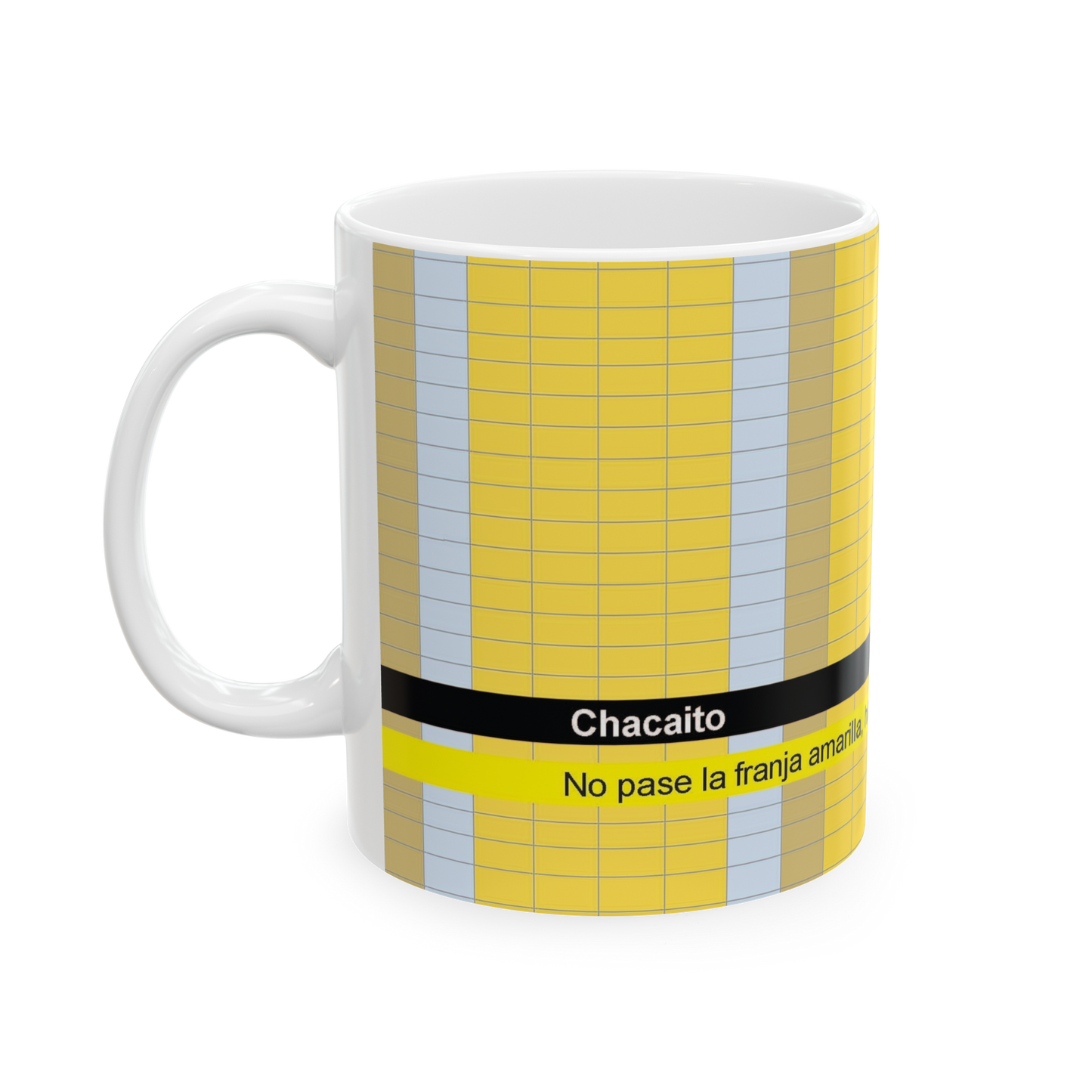 Taza de Cerámica Premium Estaciónes Metro de Caracas