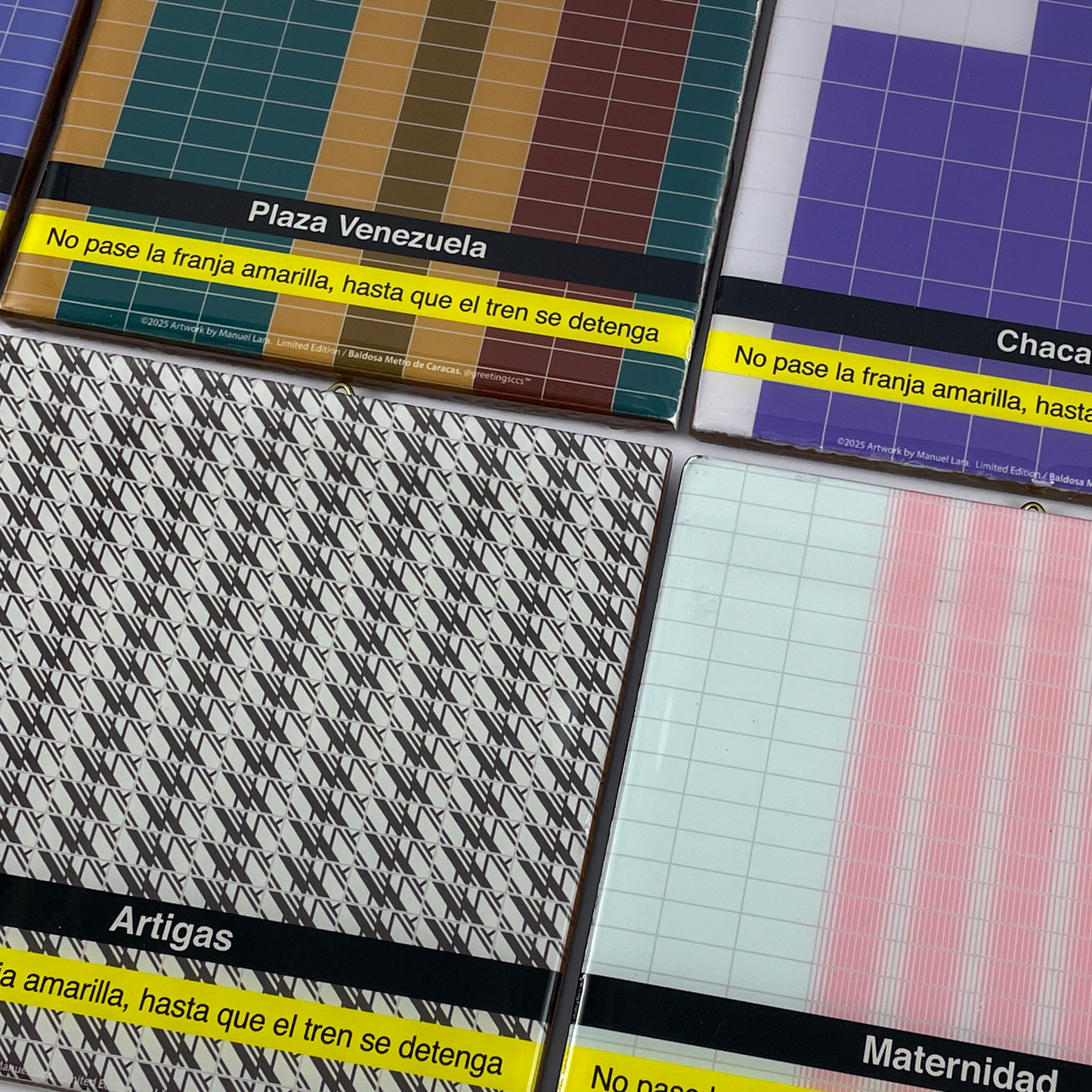 Baldosas del Metro de Caracas – Edición Coleccionable
